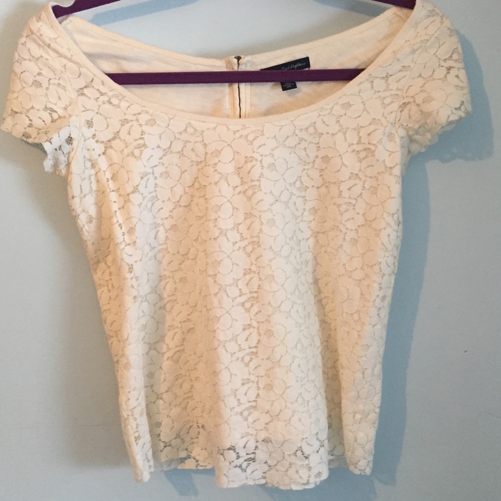 American eagle lace shirt